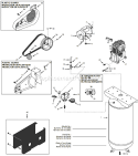 Page A Diagram and Parts List for VT631402 2004 Campbell Hausfeld Compressor